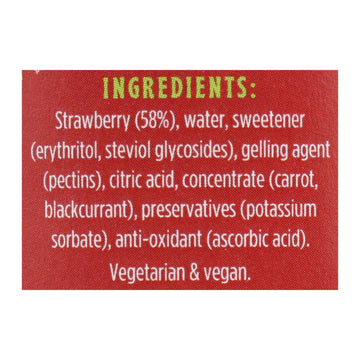 Good Good - Jam Strawberry No Sugar - Case Of 6 - 12 Oz - Maras Green