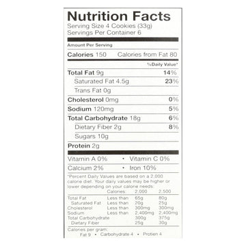 Goodie Girl Cookies Cookies - Mint Slims - Choclt - Case Of 6 - 7 Oz - Maras Green