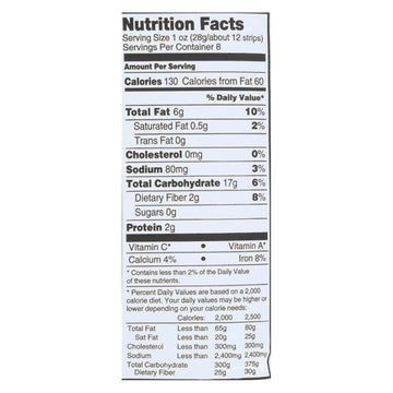 Green Mountain Gringo Tortilla Strips - Original - Case Of 12 - 8 Oz. - Maras Green