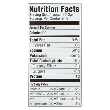 Happy Baby Happy Baby Clearly Crafted - Apple Blueberries And Oats - Case Of 16 - 4 Oz. - Maras Green