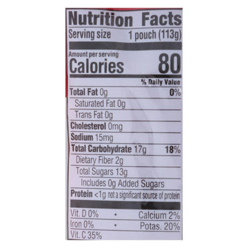 Happy Baby Happy Baby Clearly Crafted - Apples - Guavas And Beets - Case Of 16 - 4 Oz. - Maras Green