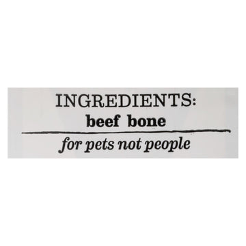Happy N Healthy Pet - Dog Bone Beef Medium - Case Of 6 - 1 Ct - Maras Green