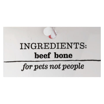 Happy N Healthy Pet - Dog Bone Beef Small - Case Of 12 - 1 Ct - Maras Green