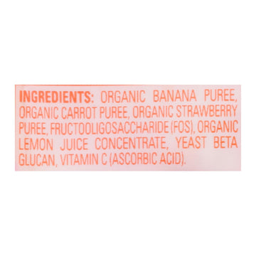 Happy Tot - Spr Bel Ban Carr Strw - Case Of 16 - 4 Oz - Maras Green