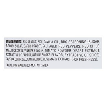 Harvest Snaps - Crunch Loops Kick N Bbq - Case Of 12 - 2.5 Oz - Maras Green