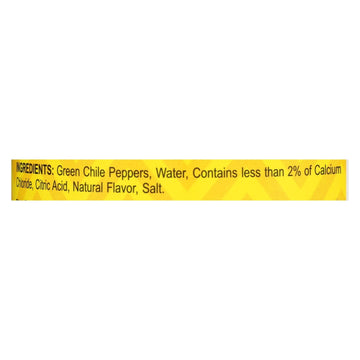 Hatch Chili Hatch Diced Hot Green Chilies - Diced Green Chiles - Case Of 24 - 4 Oz. - Maras Green