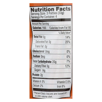 Heavenly Organics Heavenly Organic Honey Pattie - Chocolate - Case Of 6 - 4.66 Oz. - Maras Green