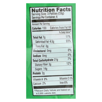 Heavenly Organics Organic Honey Patties - Mint Chocolate - Case Of 6 - 4.66 Oz. - Maras Green