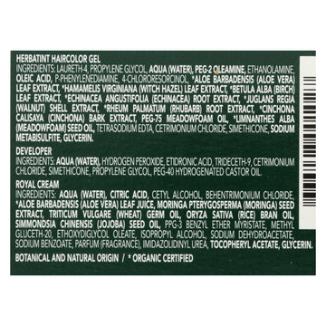 Herbatint Permanent Herbal Haircolour Gel 3n Dark Chestnut - 135 Ml - Maras Green