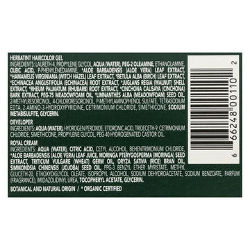 Herbatint Permanent Herbal Haircolour Gel 4d Golden Chestnut - 135 Ml - Maras Green