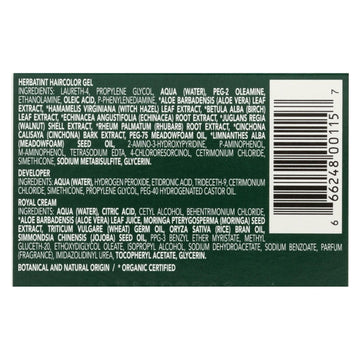 Herbatint Permanent Herbal Haircolour Gel 4m Mahogany Chestnut - 135 Ml - Maras Green