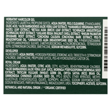 Herbatint Permanent Herbal Haircolour Gel 5d Light Golden Chestnut - 135 Ml - Maras Green