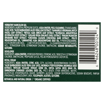 Herbatint Permanent Herbal Haircolour Gel 6c Dark Ash Blonde - 135 Ml - Maras Green