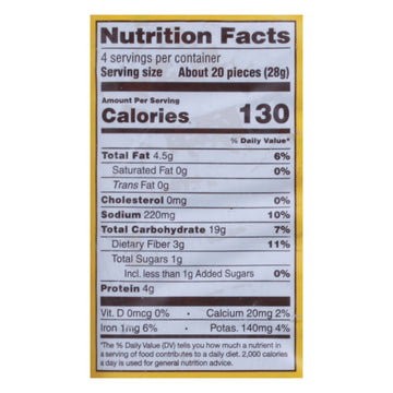 Hippeas - Chickpea Puff White Cheddar - Case Of 12 - 4 Ounces - Maras Green