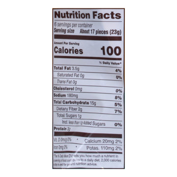 Hippeas - Chickpea Puff White Cheddar - Case Of 12 - 6/.8 Ounce - Maras Green