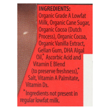 Horizon Organic Dairy - Milk Chocolate 1% Dha Asep - 1 Each - 12/8 Oz - Maras Green