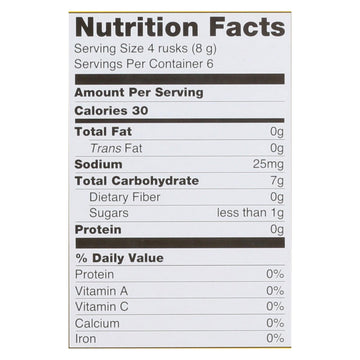 Hot Kid Baby Mum Rice Biscuit - Banana - Case Of 6 - 1.76 Oz. - Maras Green