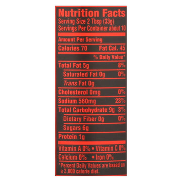 House Of Tsang Bangkok Padang Peanut Sauce - Case Of 6 - 11.5 Oz. - Maras Green