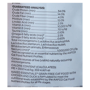 I And Love And You - Cat Kibble Chicken And Duck - Case Of 4 - 3.4 Lb - Maras Green