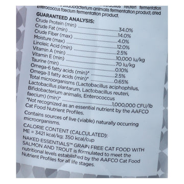 I And Love And You - Cat Kibble Slmn And Trout - Case Of 4 - 3.4 Lb - Maras Green