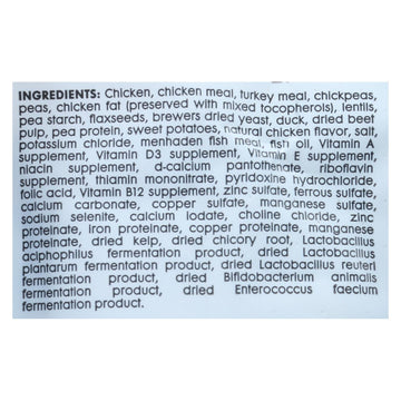 I And Love And You - Dog Kibble Chicken And Duck - Case Of 4 - 4 Lb - Maras Green