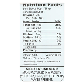 Joyva - Roasted Sesame Tahini - 15 Oz - Case Of 12 - Maras Green