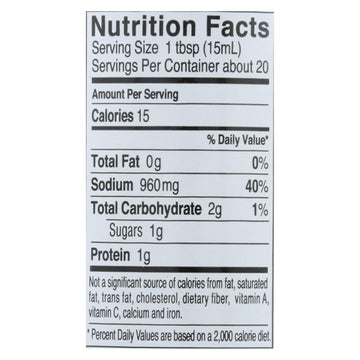 Kikkoman Soy Sauce - Gluten Free - Case Of 6 - 10 Fl Oz. - Maras Green