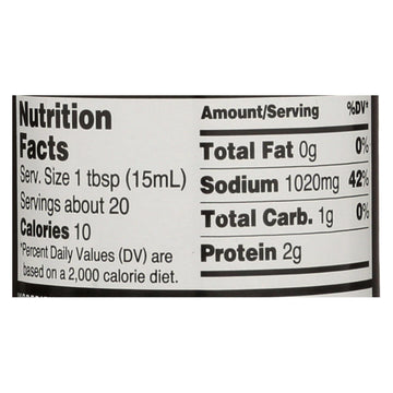 Kikkoman Soy Sauce - Tamari - Case Of 6 - 10 Fl Oz. - Maras Green