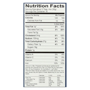 King Arthur Brownie Mix - Case Of 6 - 17 Oz. - Maras Green