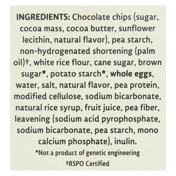 Kinnikinnick Cookies - Chocolate Chip - Case Of 6 - 8 Oz. - Maras Green