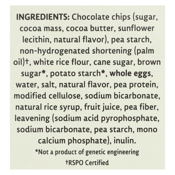 Kinnikinnick Cookies - Chocolate Chip - Case Of 6 - 8 Oz. - Maras Green