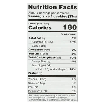 Kinnikinnick Creme Cookie - Case Of 6 - 8 Oz. - Maras Green