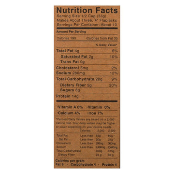 Kodiak Cakes Power Cakes Dark Chocolate Flapjack And Waffle Mix - Case Of 6 - 18 Oz - Maras Green