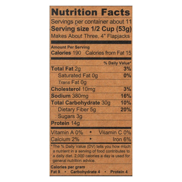 Kodiak Cakes Power Cakes Flapjack & Waffle Mix - Case Of 6 - 20 Oz - Maras Green