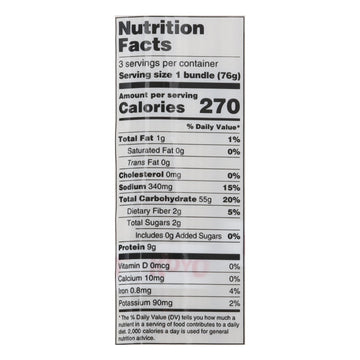 Koyo Organic Round Udon Noodles - Case Of 12 - 8 Oz - Maras Green