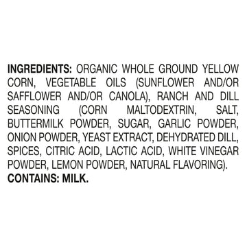 Late July Snacks - Tort Chips Grdn Ranch - Case Of 12 - 7.8 Oz - Maras Green