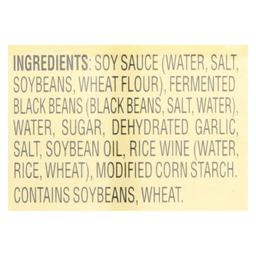 Lee Kum Kee Sauce - Black Bean Garlic - Case Of 6 - 8 Oz. - Maras Green