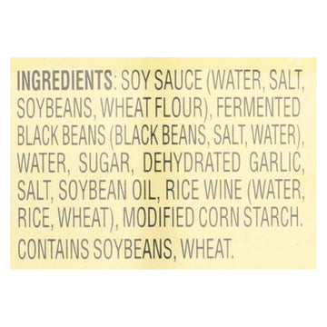 Lee Kum Kee Sauce - Black Bean Garlic - Case Of 6 - 8 Oz. - Maras Green