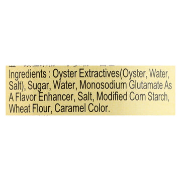 Lee Kum Kee Sauce - Oyster Sauce - Case Of 12 - 9 Oz. - Maras Green