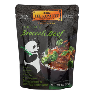 Lee Kum Kee Sauce - Ready To Serve - Broccoli Beef - 8 Oz - Case Of 6 - Maras Green
