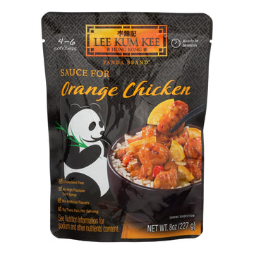 Lee Kum Kee Sauce - Ready To Serve - Orange Chicken - 8 Oz - Case Of 6 - Maras Green