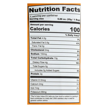 Lesser Evil Popcorn - Buddha Bowl Foods - Case Of 18 - .88 Oz. - Maras Green