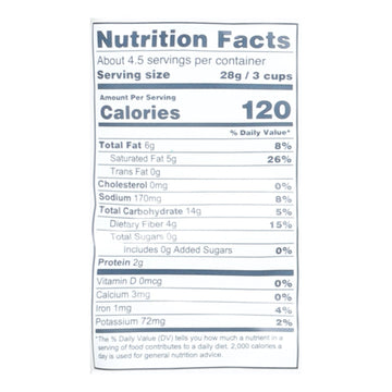 Lesser Evil - Popcorn Himlyn Gold - Case Of 12 - 4.6 Oz - Maras Green