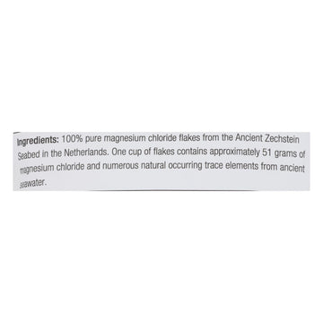 Life Flo - Magnesium Flakes Pure - 1 Each - 1.65 Lb - Maras Green