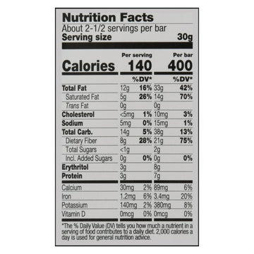 Lilys - Bar Chocolate 40% Hazelnut - Case Of 12 - 2.8 Oz - Maras Green