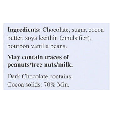 Lindt Chocolate Bar - Dark Chocolate - 70 Percent Cocoa - Smooth - 3.5 Oz Bars - Case Of 12 - Maras Green
