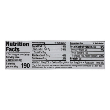 Little Secrets Crispy Wafer - Dark Chocolate With Sea Salt - Case Of 12 - 1.4 Oz. - Maras Green