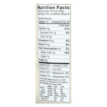 Living Intentions Activated Sprouted Nuts Unsalted Almonds - Case Of 6 - 6 Oz - Maras Green