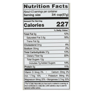 Living Intentions Cereal - Organic - Superfood - Cacao Crunch - 9 Oz - Case Of 6 - Maras Green