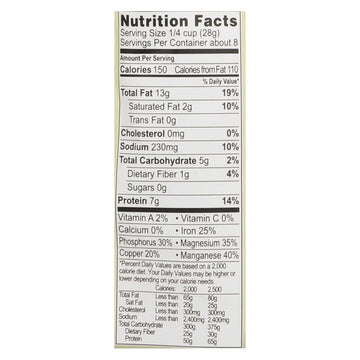 Living Intentions Organic Sprouted Seeds - Pumpkin Sunflower - Case Of 6 - 8 Oz. - Maras Green